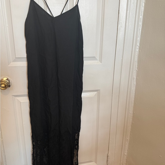 Mr Larkin Merci little black slip dress - Picture 2 of 4